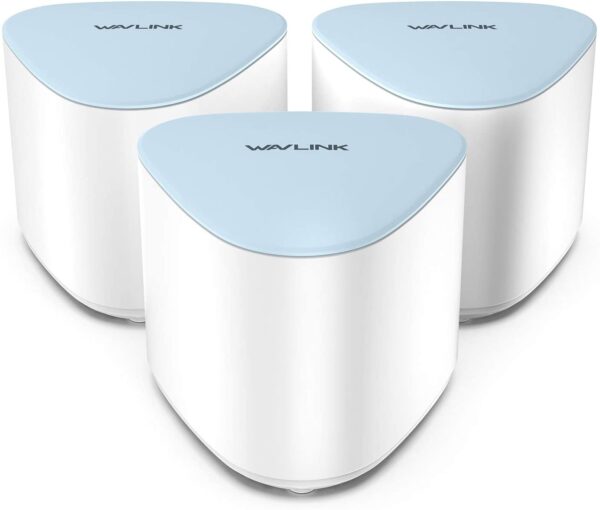 WAVLINK AC2100 Dual-Band Whole Home Mesh Wi-Fi Systems - High Power WiFi Mesh Router Extender Replacement Wireless Covers up to 5000-6000 sq. ft.- White, WN552 3-Pack